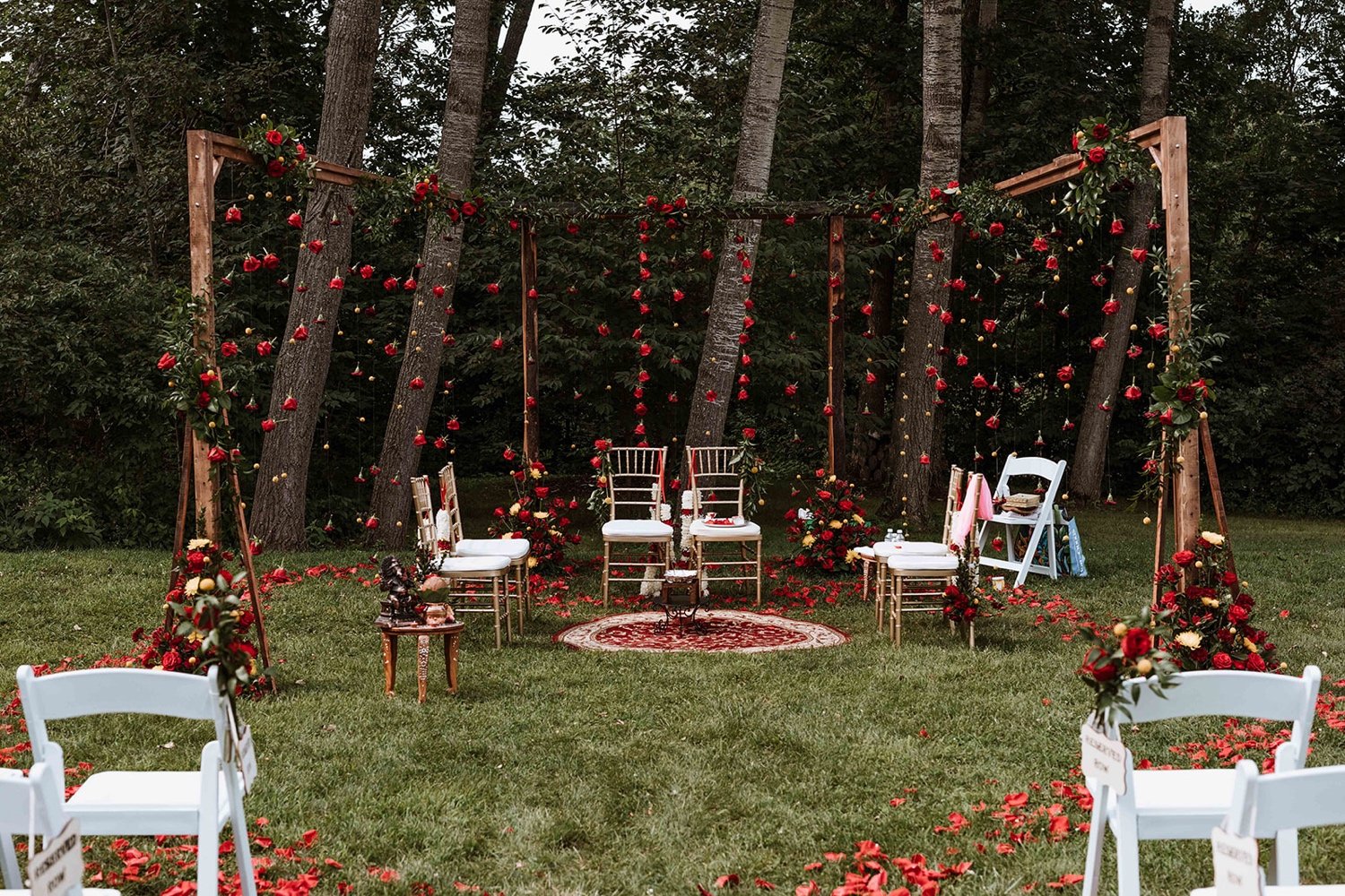 Ceremony Space at Hornbakers Gardens