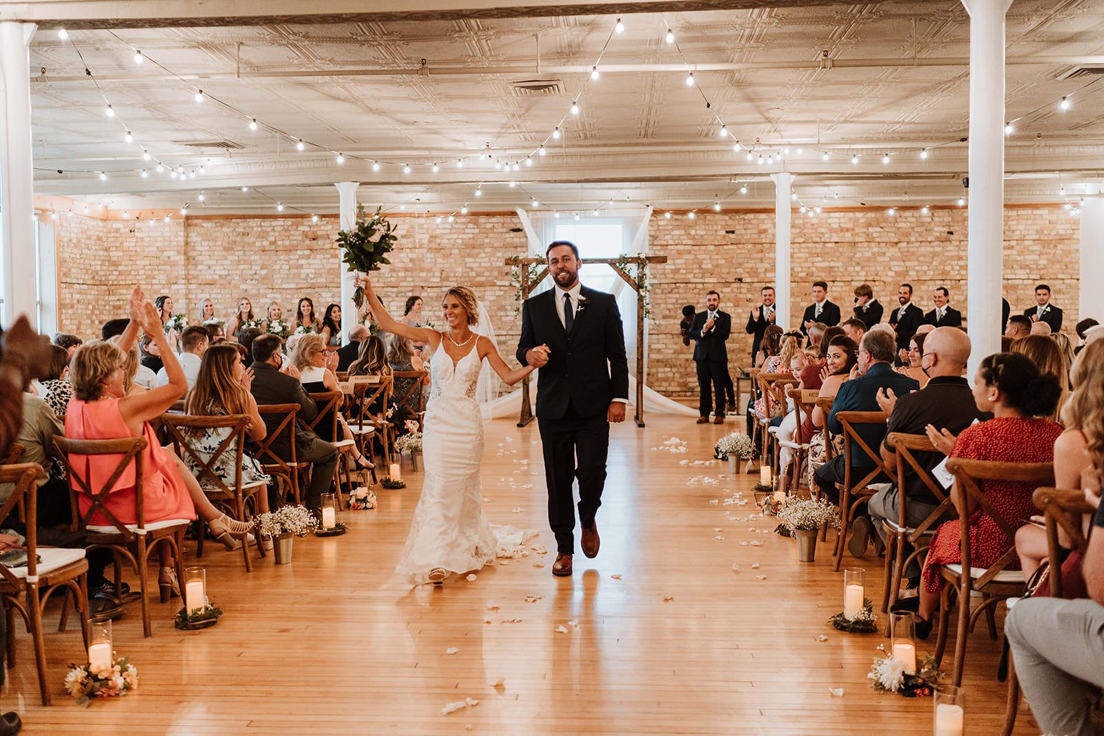 Wedding Ceremony at Highland Loft Weddings