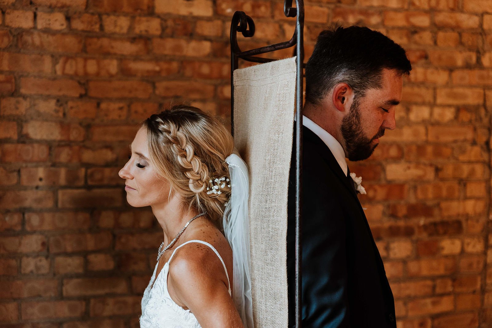 What is a first touch on a wedding day?