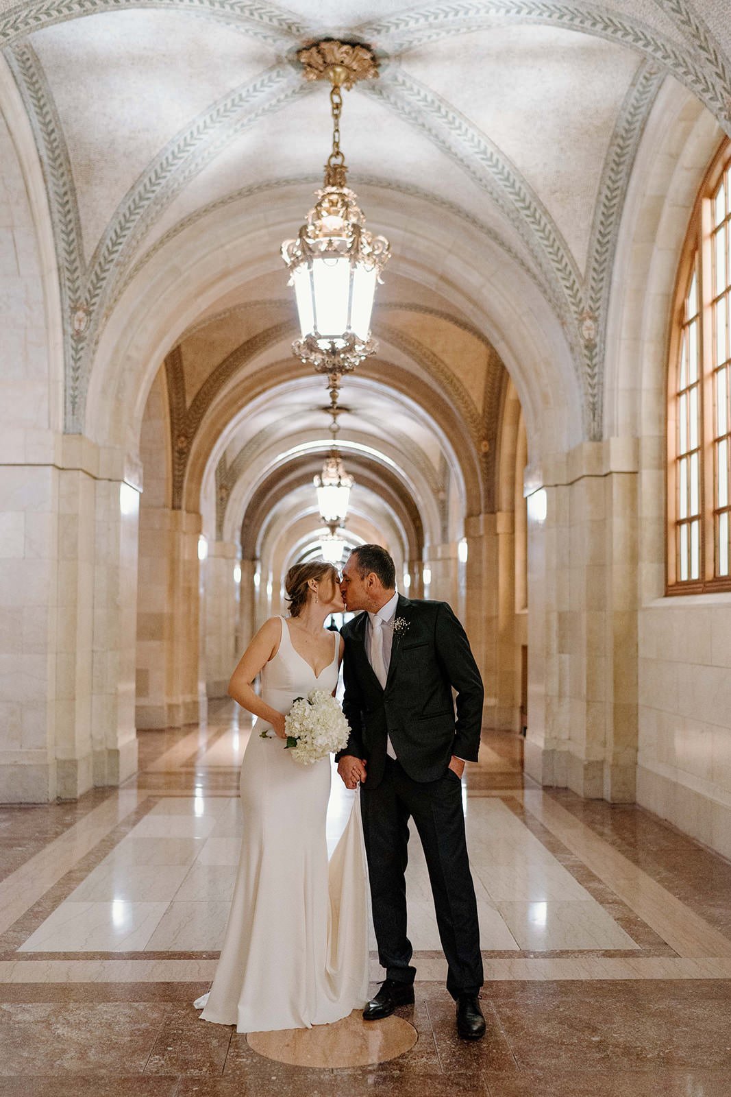 Chicago winter elopement