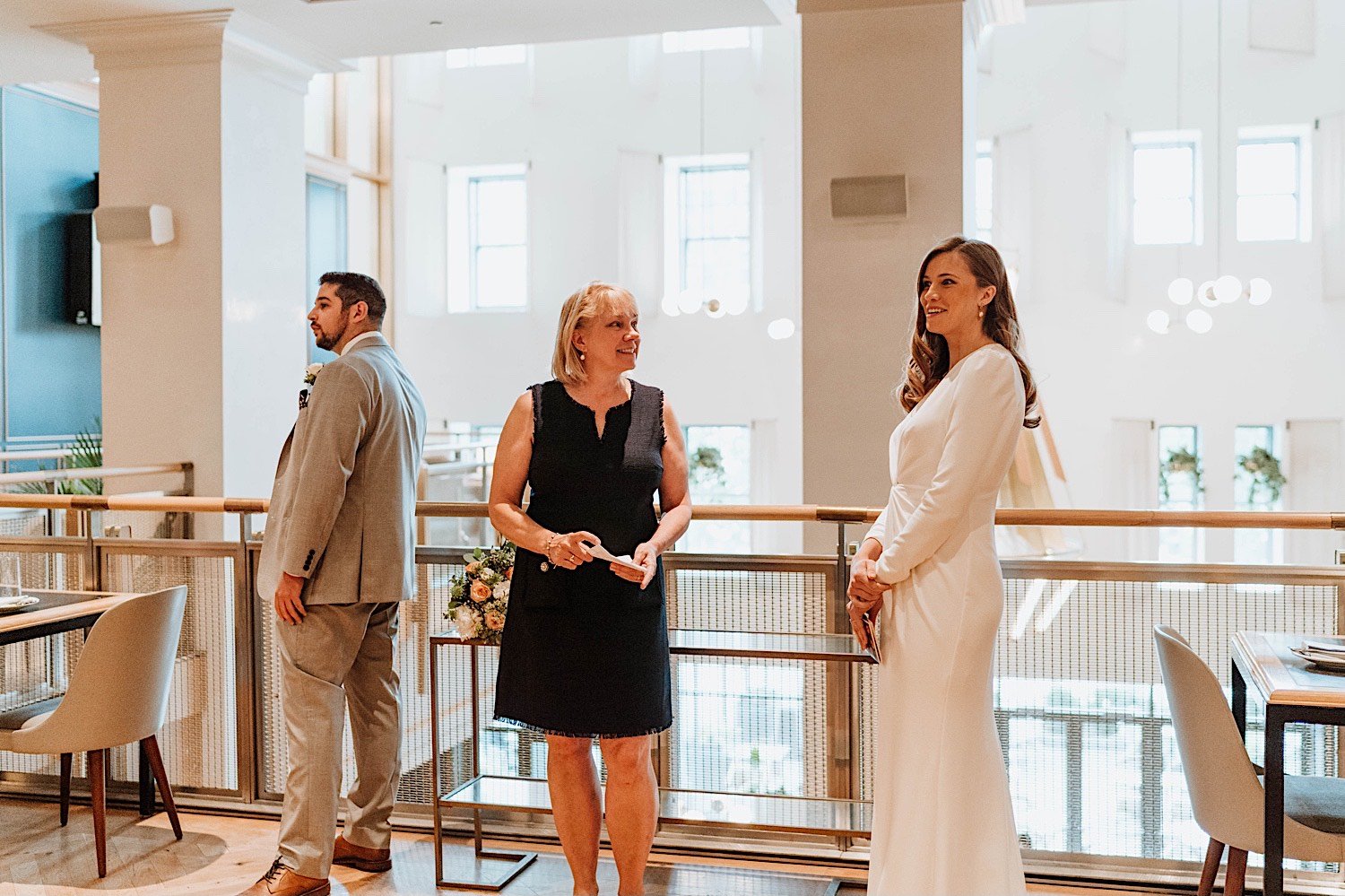 chicago downtown elopement - intimate wedding