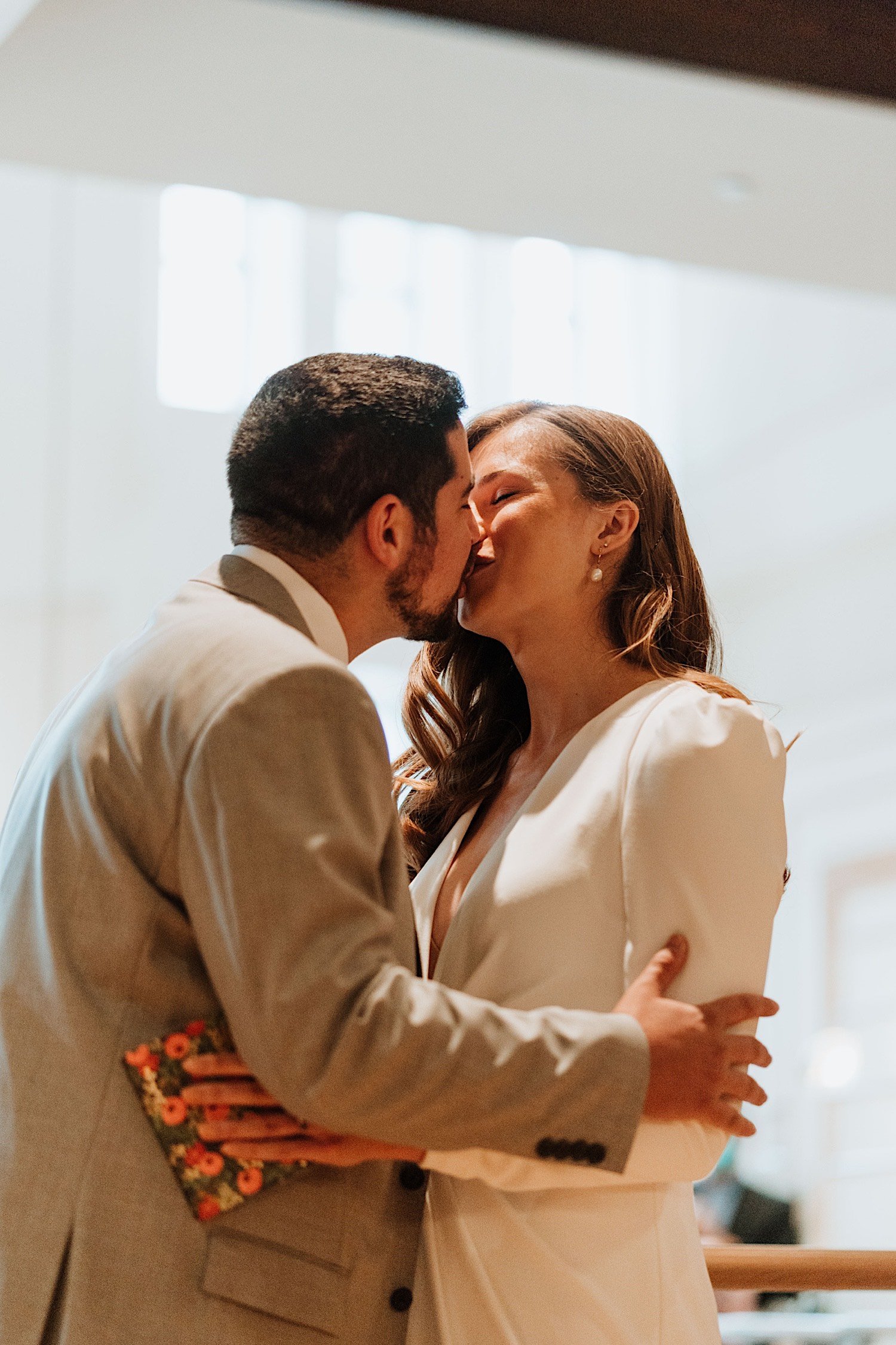 chicago downtown elopement - intimate wedding