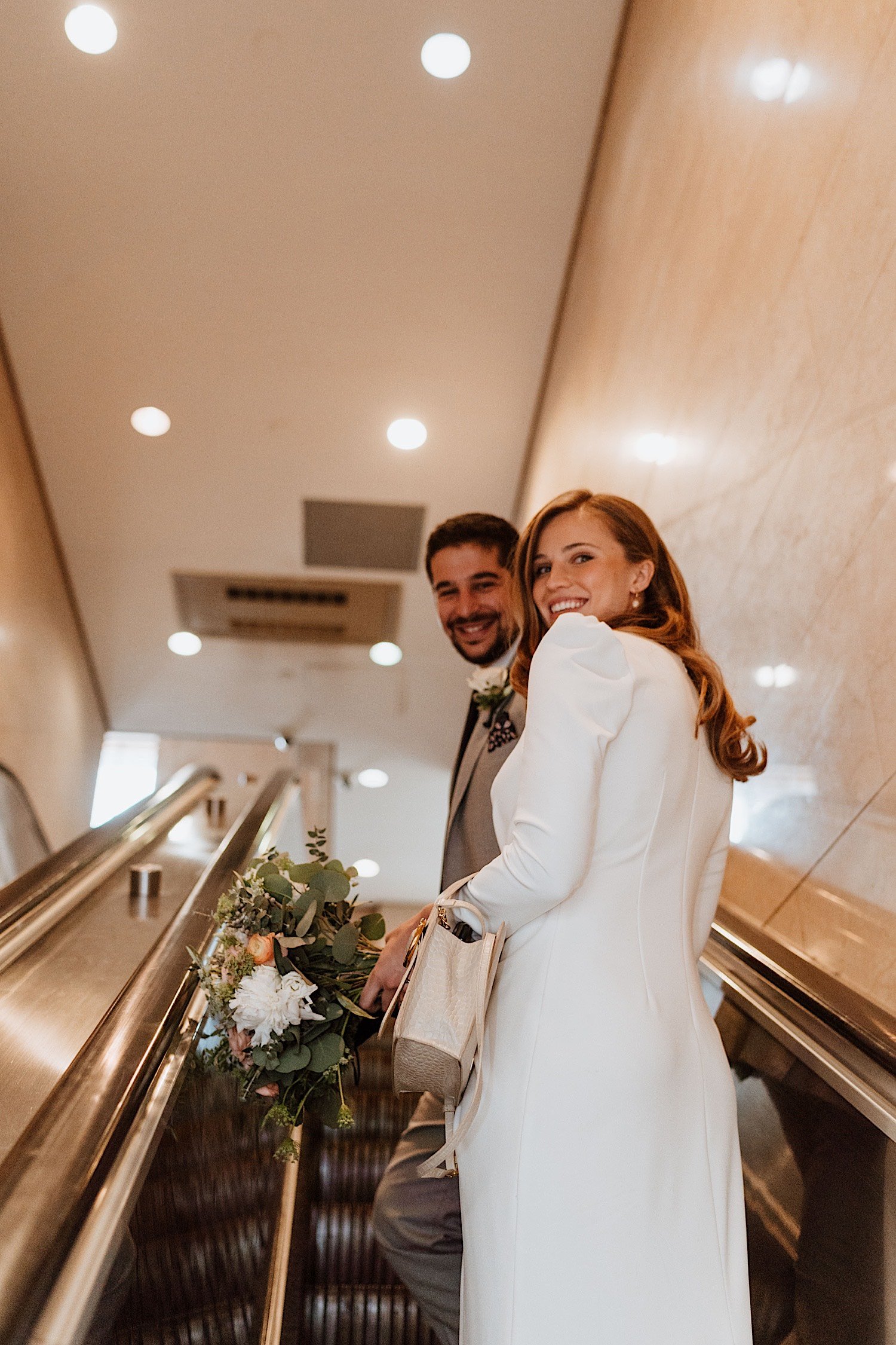 chicago downtown elopement - intimate wedding