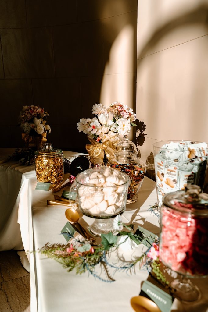Dessert table at Joliet Union Station