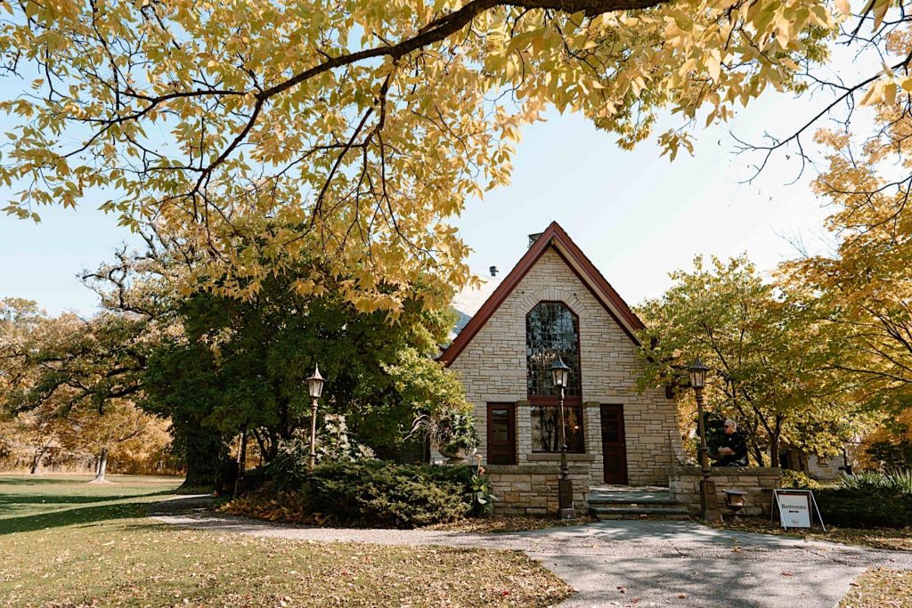 The Grove Redfield Estate in the fall.