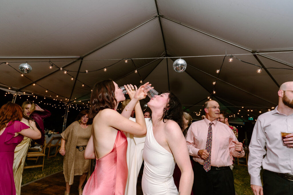 Destination wedding photographer Michigan family farm wedding