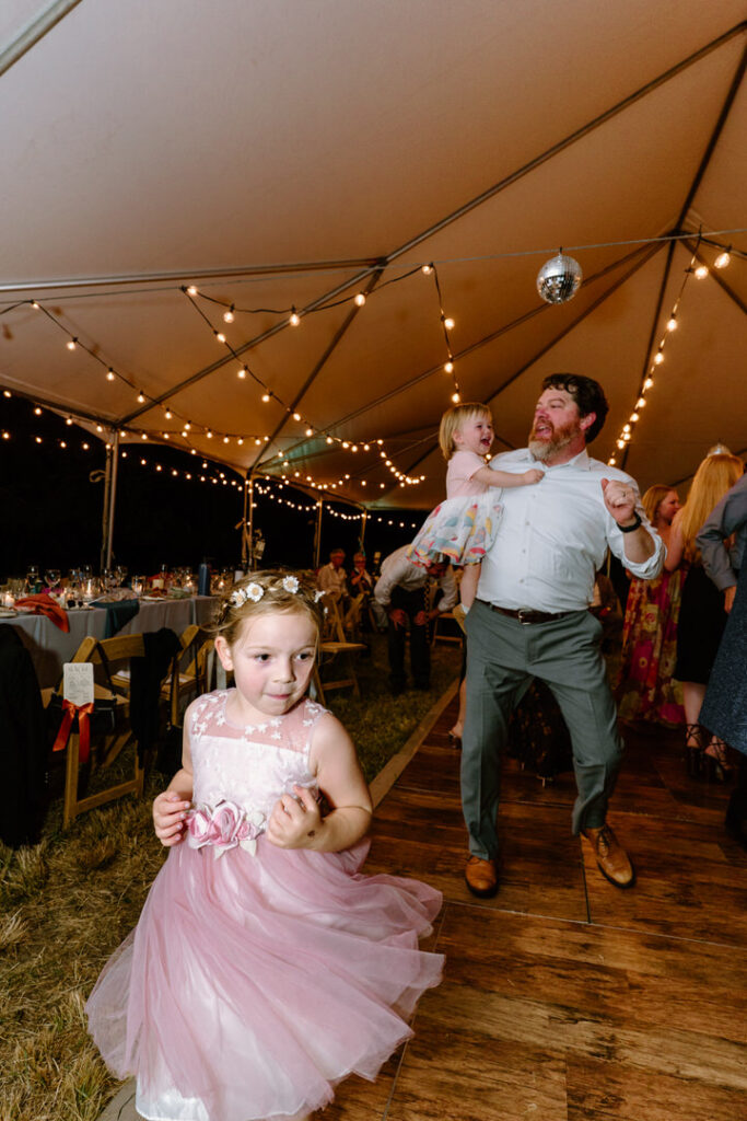 Destination wedding photographer Michigan family farm wedding