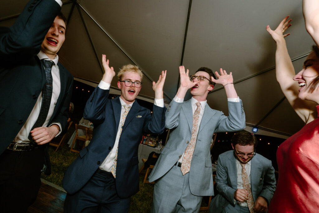Destination wedding photographer Michigan family farm wedding