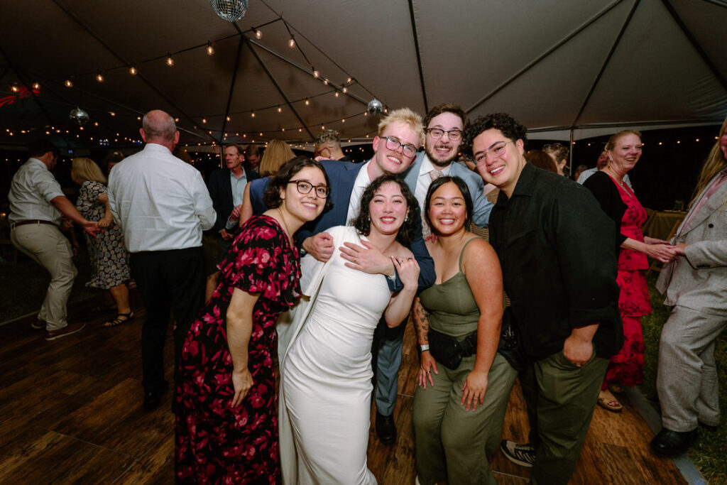 Destination wedding photographer Michigan family farm wedding