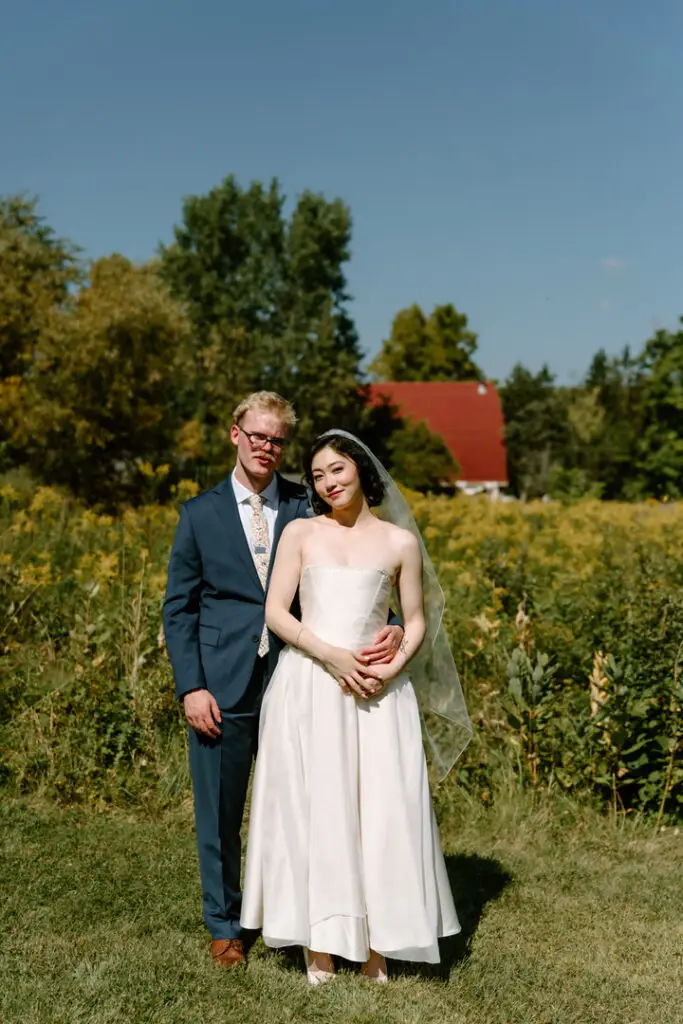 DIY details at Michigan destination wedding