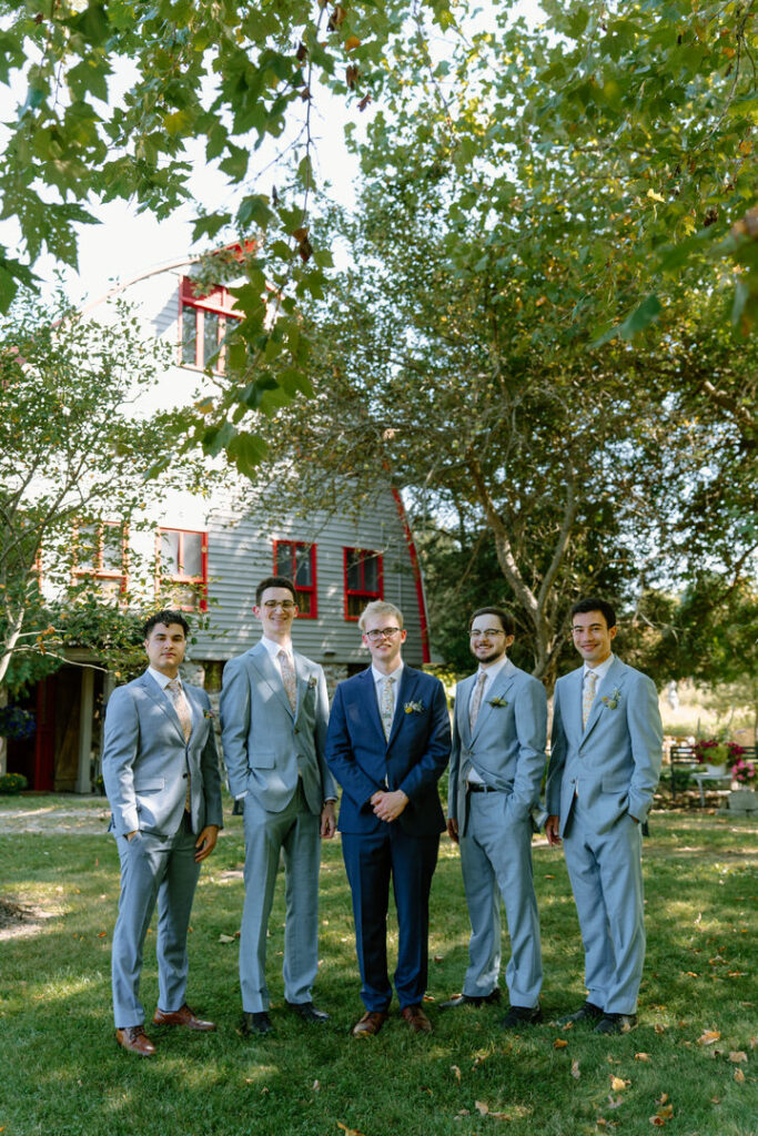 Destination wedding photographer Michigan family farm wedding
