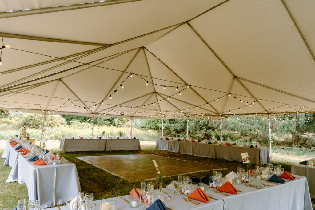 Destination wedding photographer Michigan family farm wedding