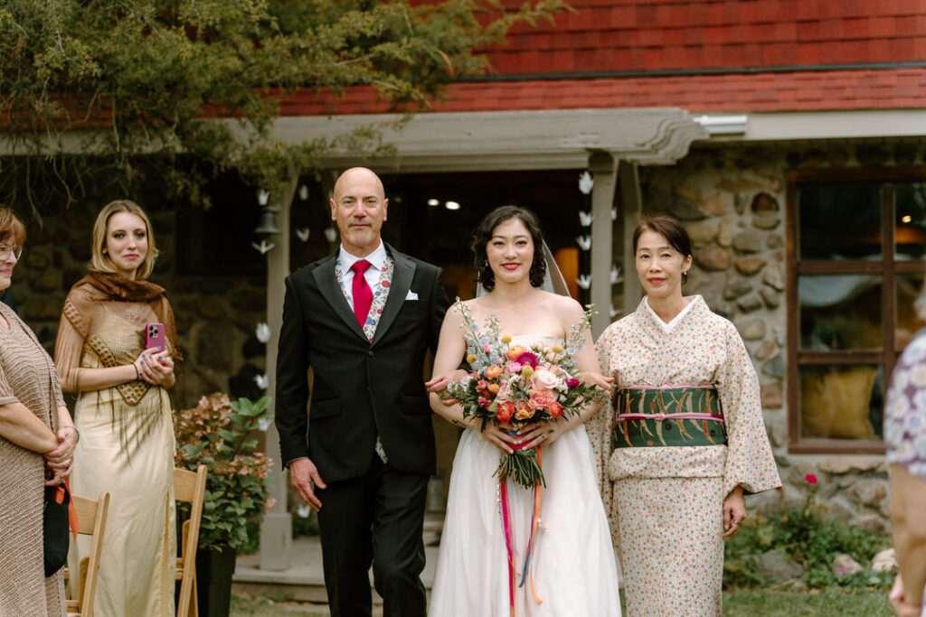Destination wedding photographer Michigan family farm wedding