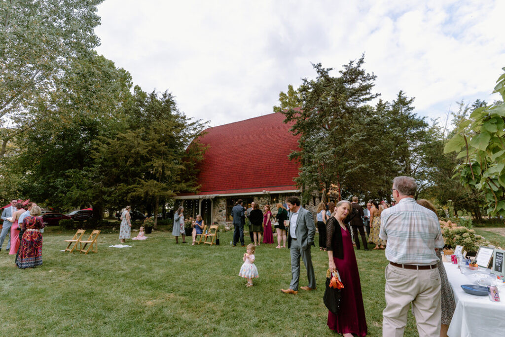 Destination wedding photographer Michigan family farm wedding