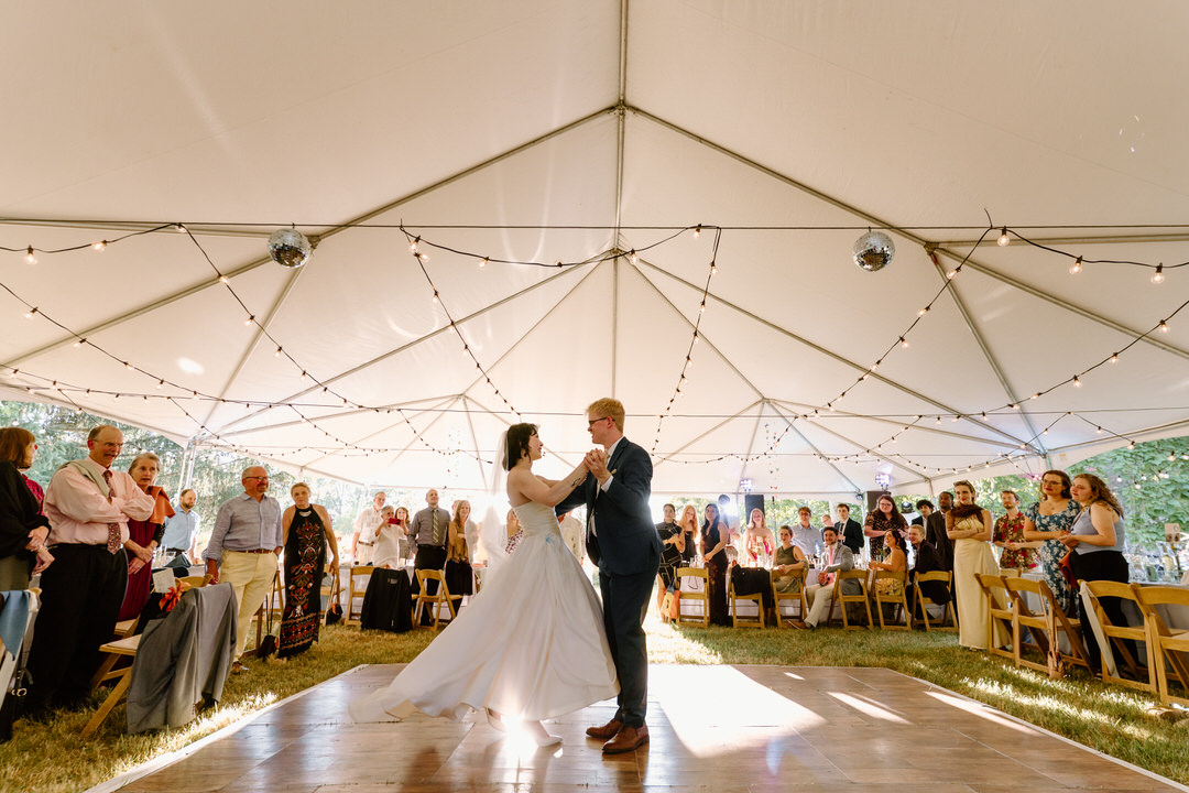 DIY details at Michigan destination wedding