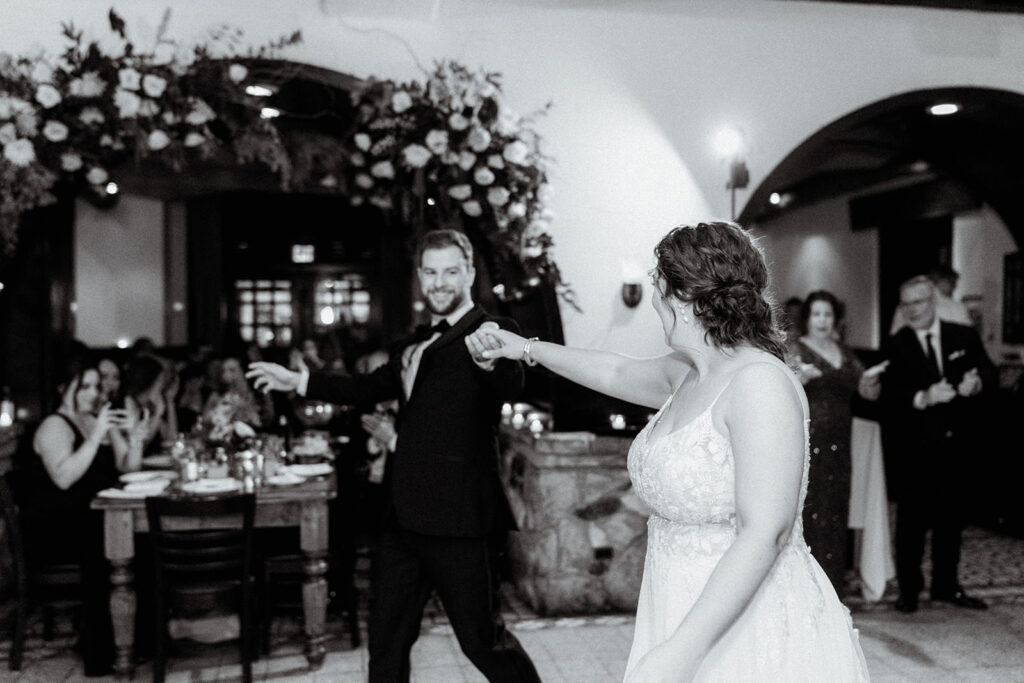 Wedding reception at Osteria Via Stato