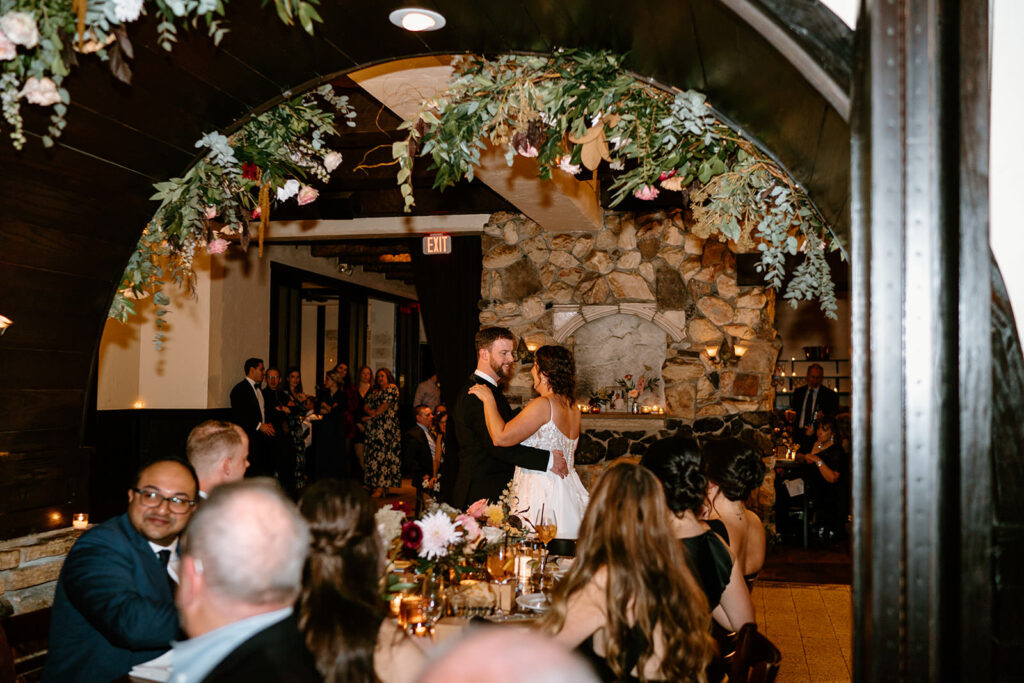 Wedding reception at Osteria Via Stato
